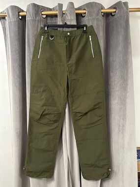 Moose Knuckles Olive Green Utility Cargo Pants